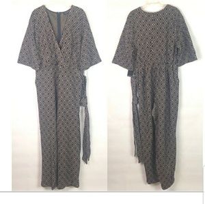 Eloqui textured jumpsuit